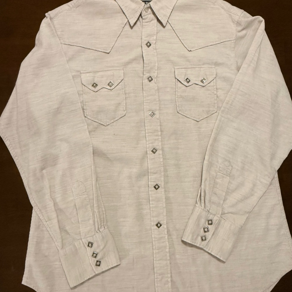 Polo by Ralph Lauren Women's Cream Button Down Shirt - Picture 2 of 5